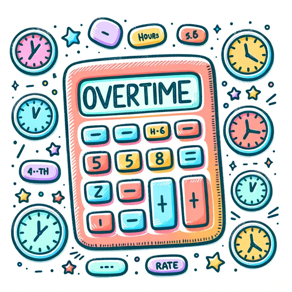 overtime calculator decpiction